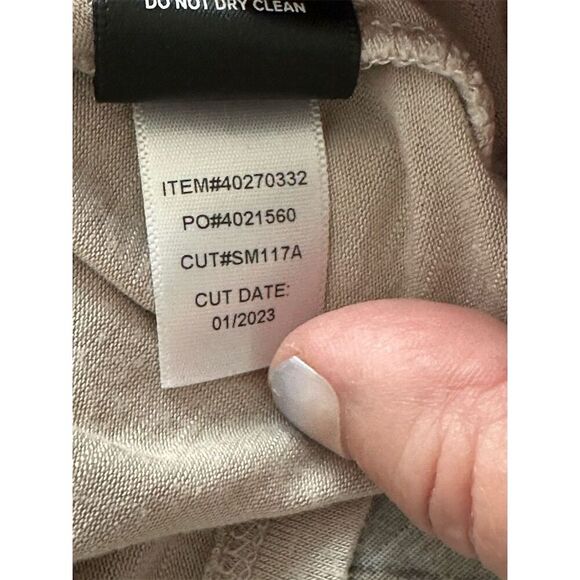 Torrid Plus Size 1 Beige Lace Trim Blouse Short Sleeve Casual Top - Picture 8 of 8